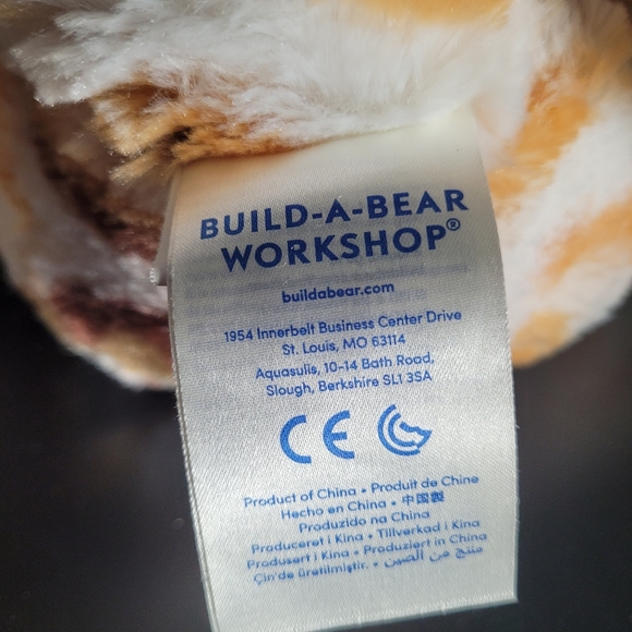 S'mores Build A Bear Girl Scout Plush 15" White Caramel Chocolate Stuffed Animal - Picture 6 of 8